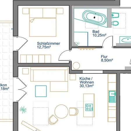 Apartamento Tegernsee Stern Bei Rottach-egern By Interhome Weissach (Bavaria)